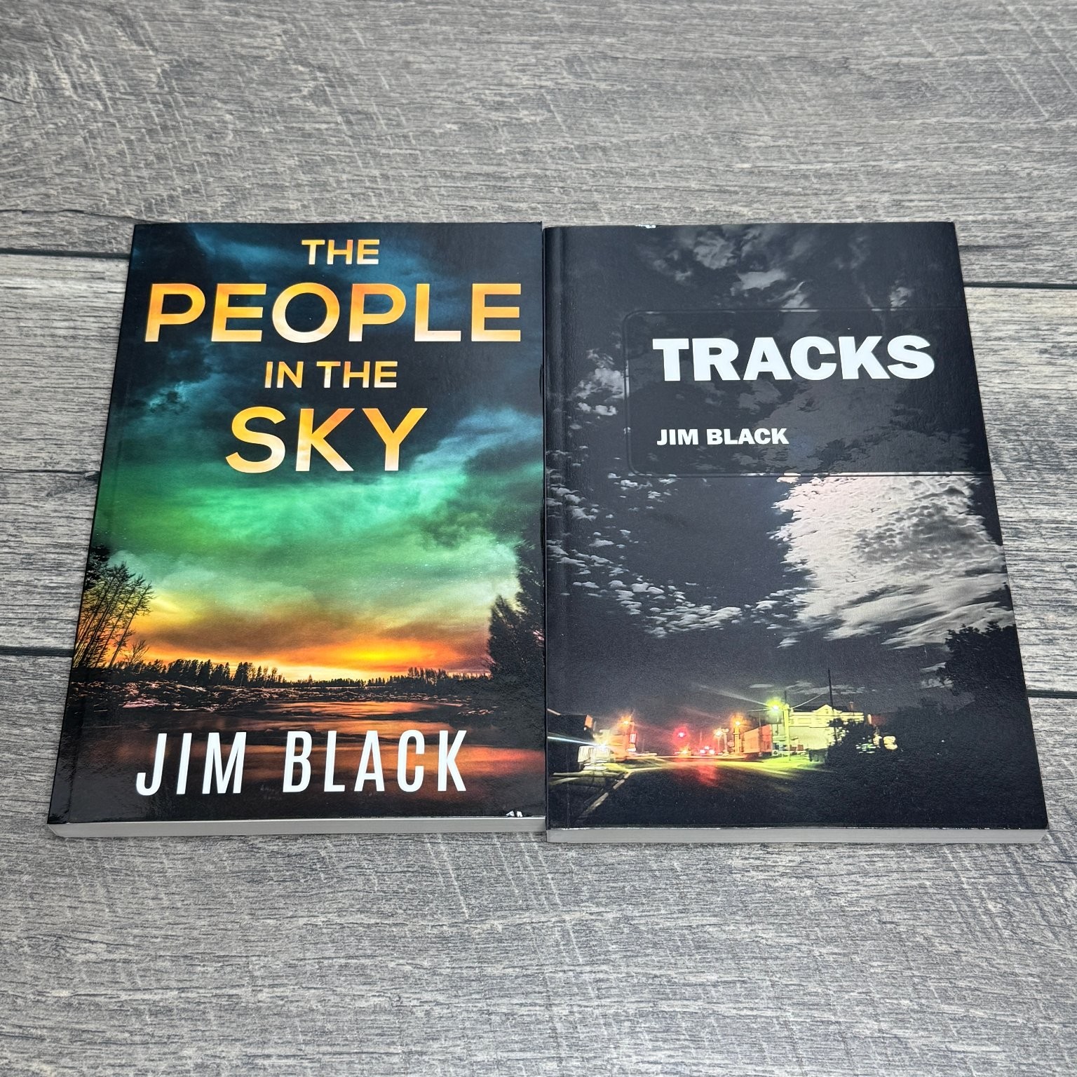 Lot of 8 Jim Black Paperback Books SIGNED Outskirts Press Fiction