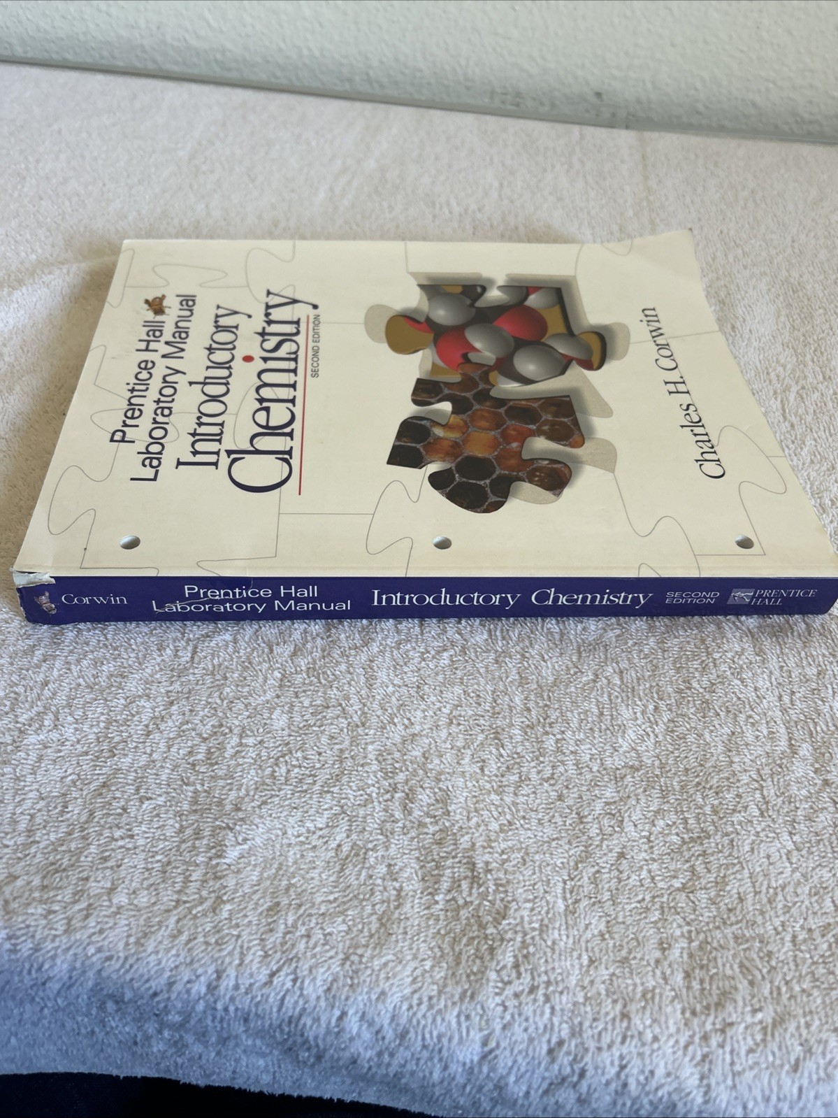 PRENTICE HALL LABORATORY MANUAL, INTRODUCTORY CHEMISTRY By Charles H. Corwin 2da