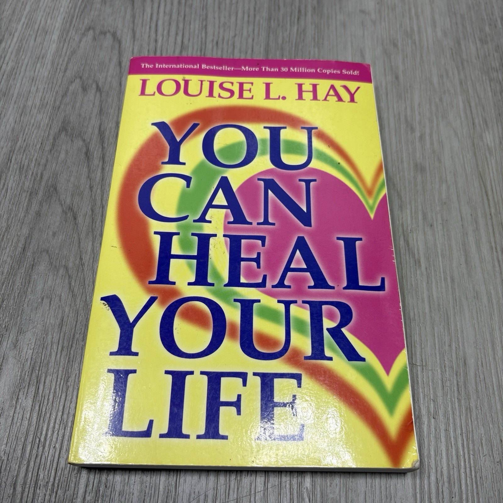 You Can Heal Your Life by Louise L Hay Paperback Self Help Healing Guide Book