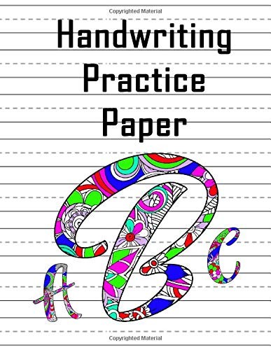 HANDWRITING PRACTICE PAPER: LEARN ABC TRACING PAPER 8.5X11 By Aflah Afifa *NEW*