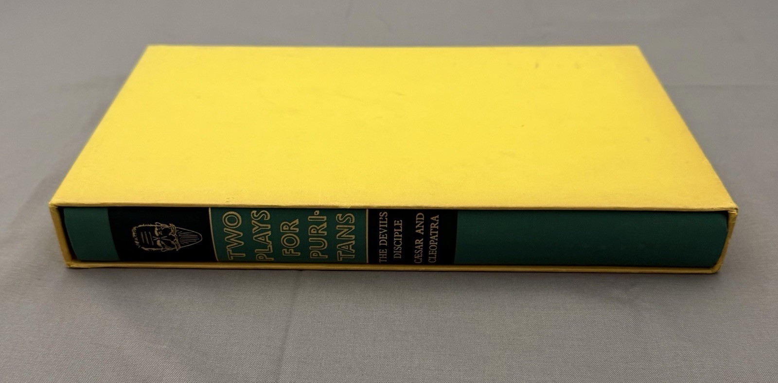 George Bernard Shaw Two Plays for Puritans Heritage Press 1966 HC Illus Slipcase