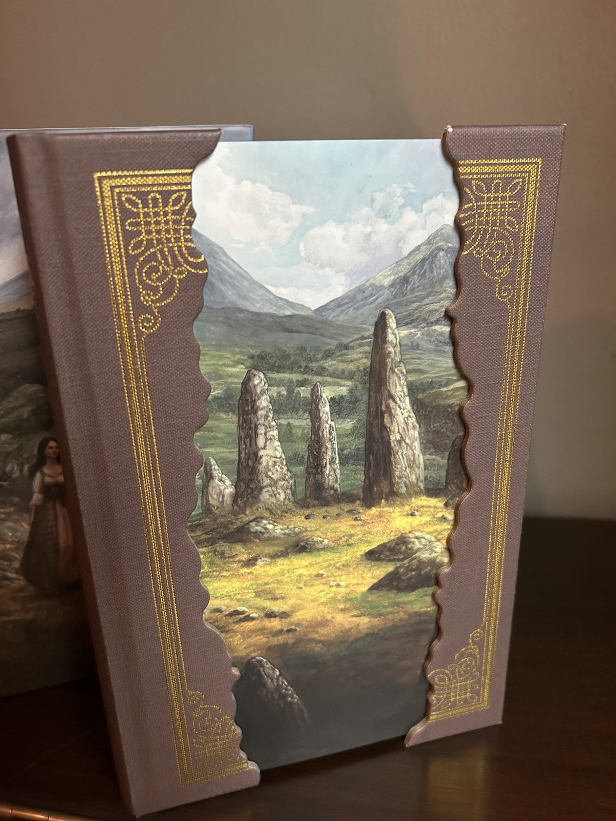 Litjoy Crate Outlander Diana Gabaldon Annotated Stag Edition 1st Print SIGNED
