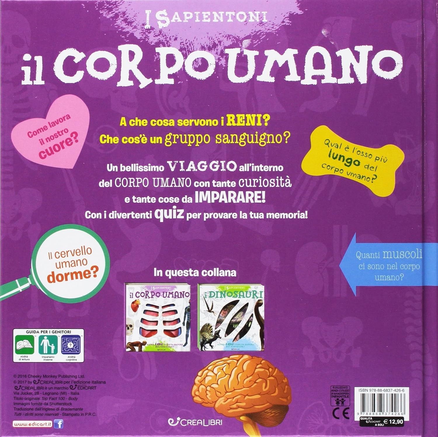 Bradamante Il corpo umano. Oltre 100 cose da sapere sul tuo corpo. E (Paperback)