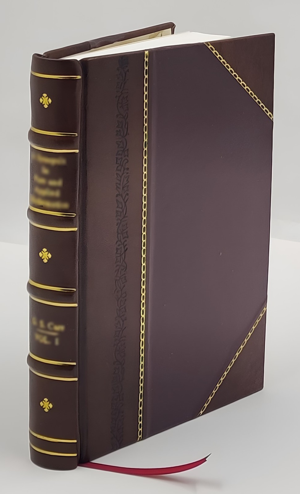 Personal memoirs of U.S. Grant. Two volumes in Volume 1-2 1894 [Crafted Leather]