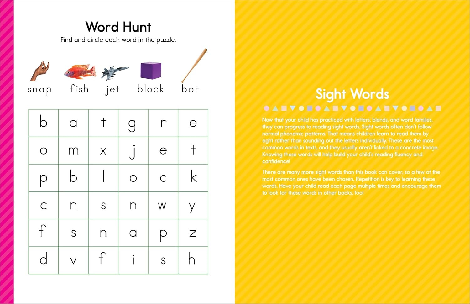 My First Learn-To-Read Preschool Workbook: Practice Pre-Reading Skills with Phon