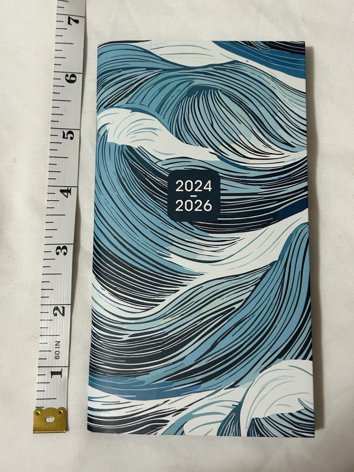 Oceans Swell 2024-2026 Two-Year Pocket Planner, August 2024 – December 2026