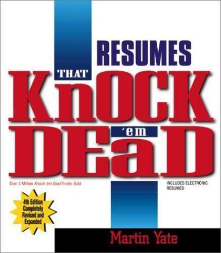 Resumes That Knock ’em Dead 4th Edition – Adams Media TBD, 1580624227, paperback