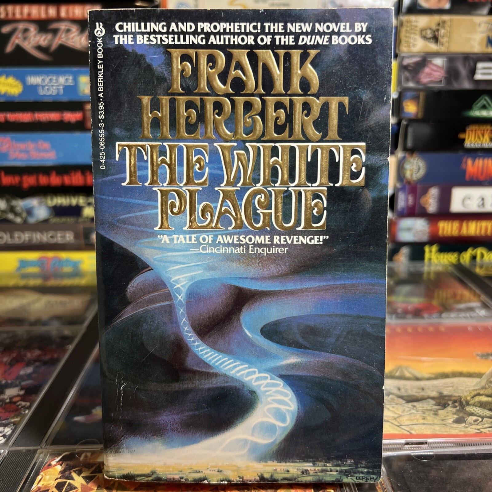 The White Plague by Frank Herbert 1983 Berkley Paperback Dystopian Drama Sci-Fi