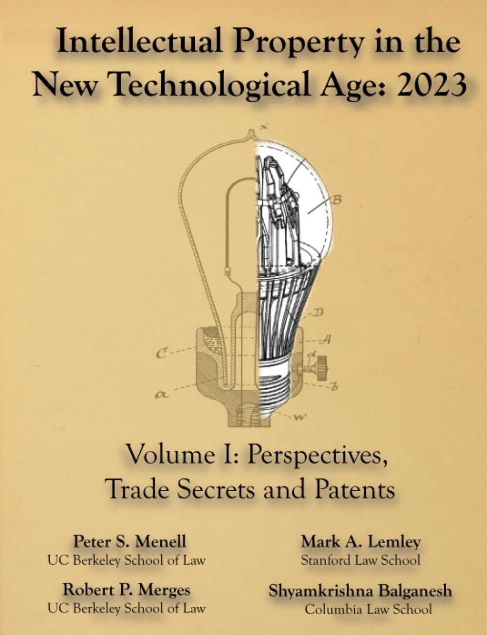 Intellectual Property in the New Technological Age 2023 Vol. I Perspectives, Tr,