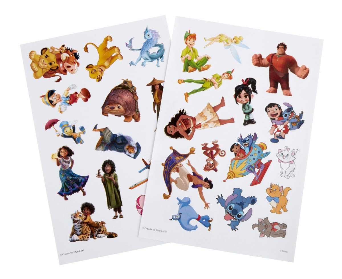 Coloring Book Big Book of Disney Animation 288 Coloring Pages Gift for Kids Age