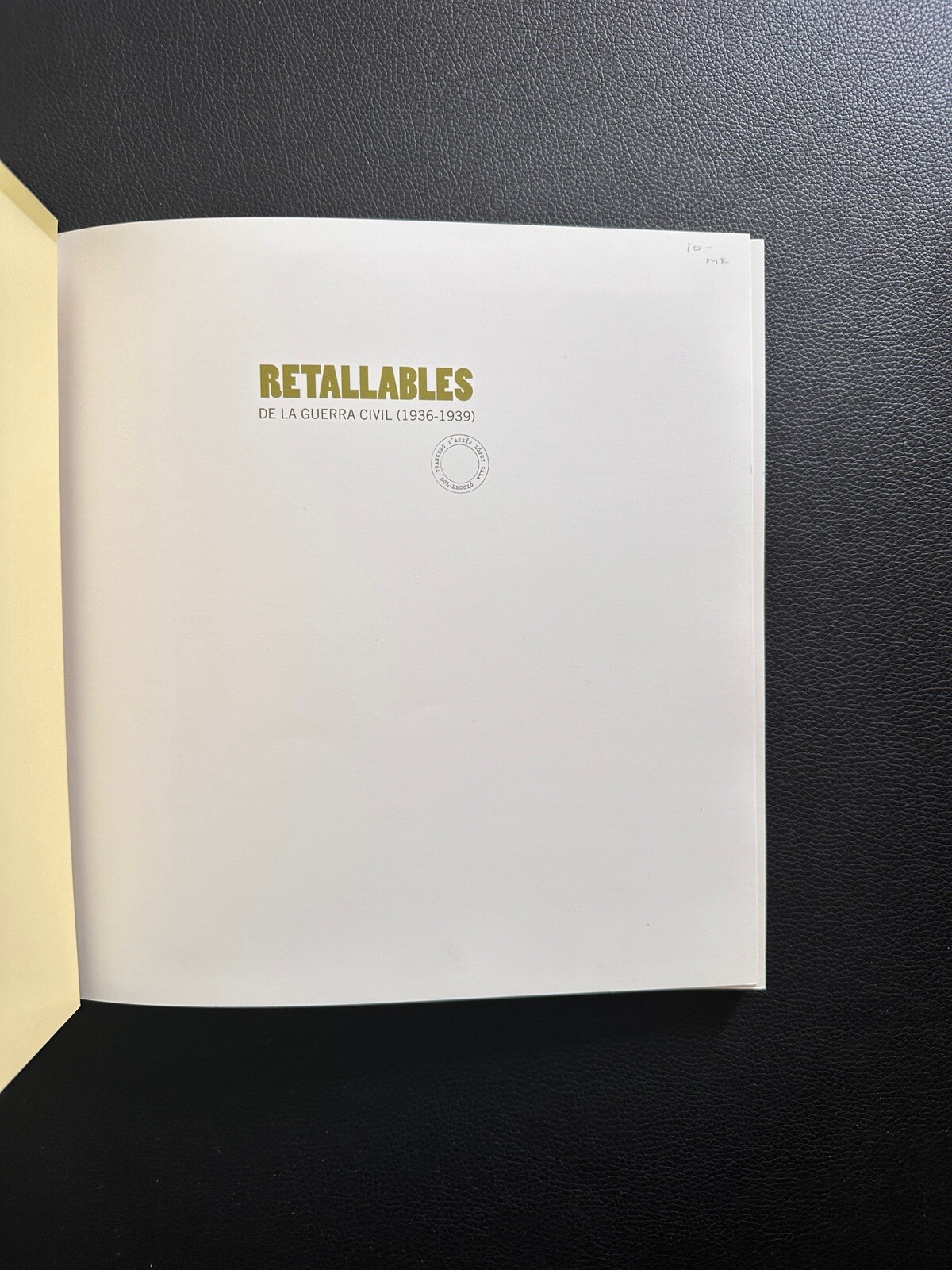Rare Retallables De La Guerra Civil (1936-1939) PB Book