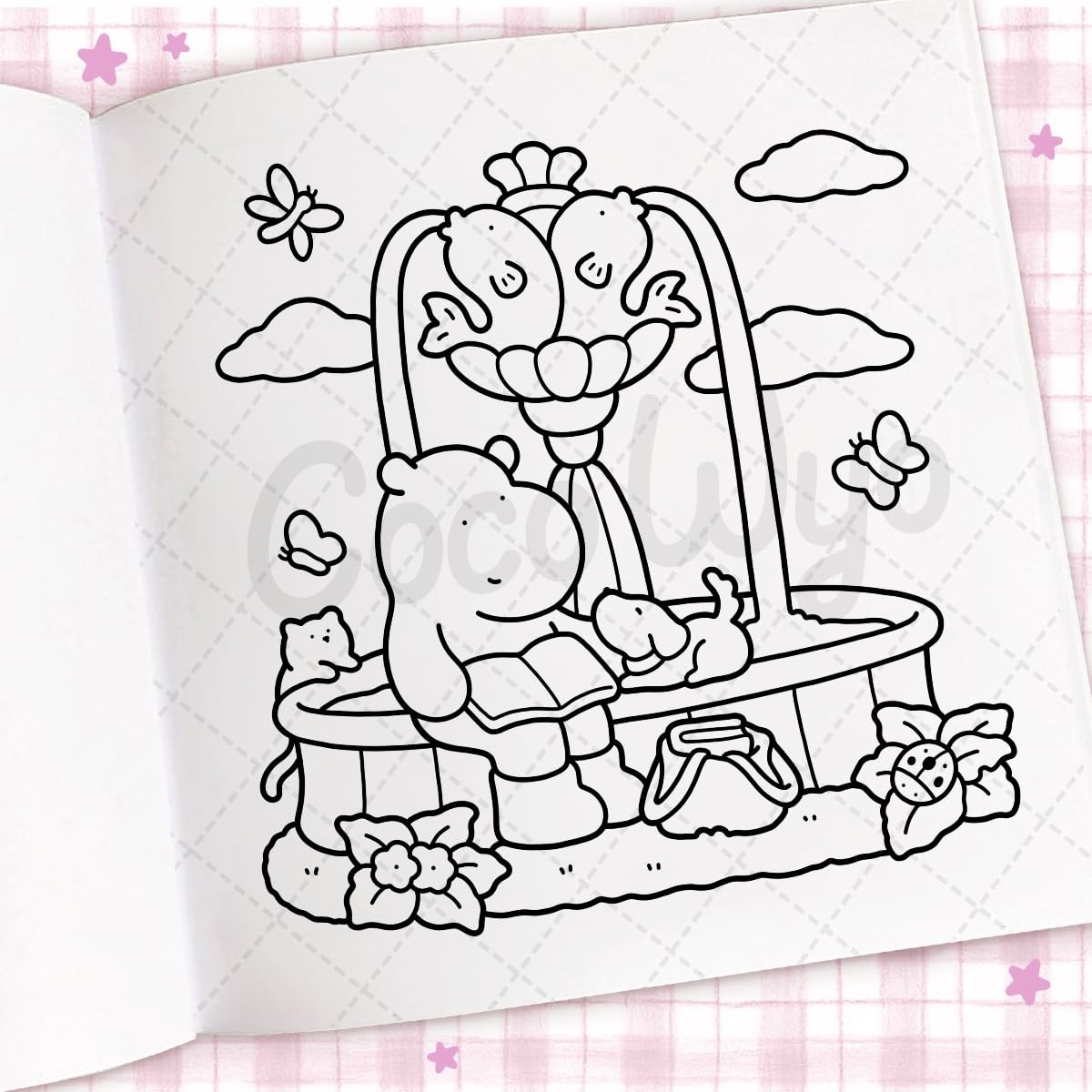 Cozy Days: Coloring Book for and Kids (Cozy Spaces Coloring)