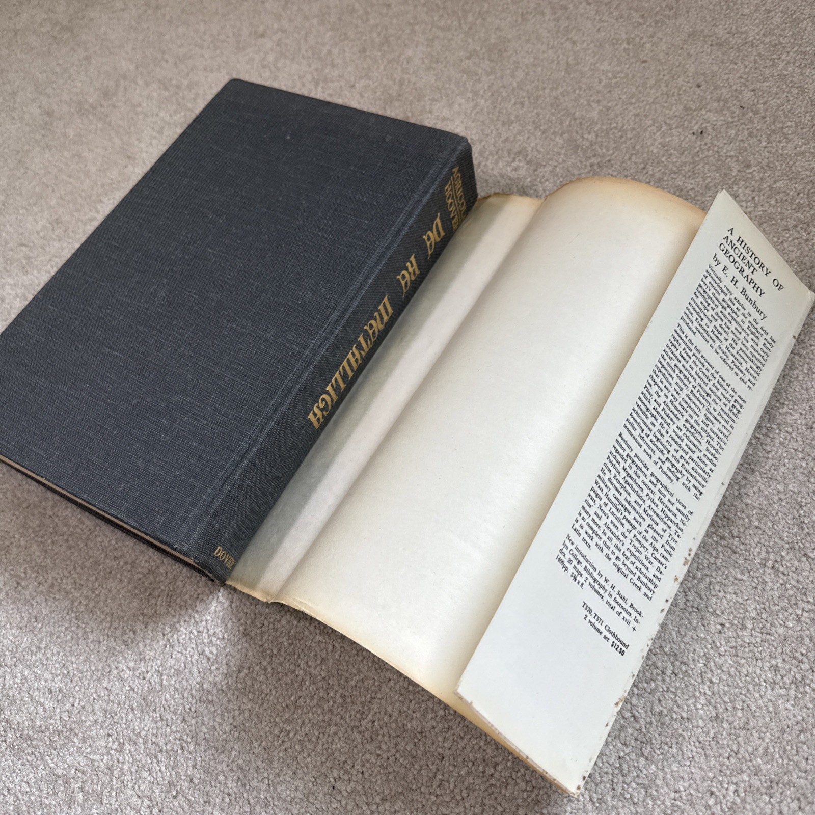 De Re Metallica Georgius Agricola Dover Publications 1950 HC DJ Herbert Hoover