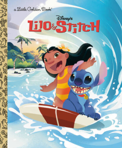 Lilo Stitch (Disney Lilo Stitch) (Little Golden Book) – Hardcover – GOOD