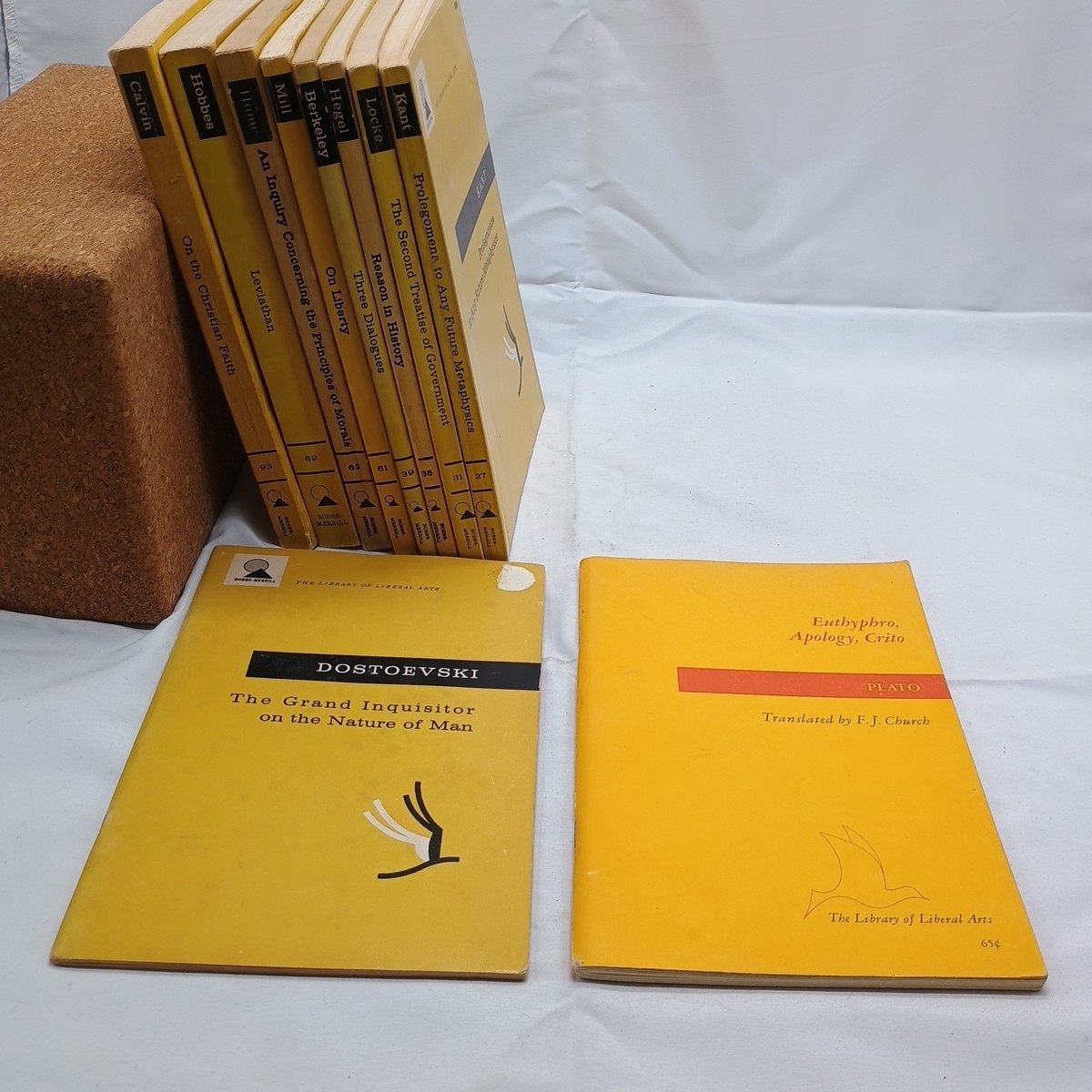 The Library of Liberal Arts Vintage Philosophy 1950’s Paperback Books Lot of 10