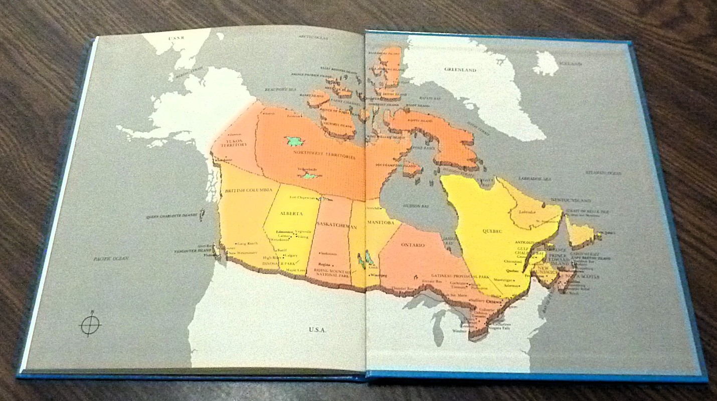 Library Of Nations: Canada by Tony Allan, editor, 1988 1st Ed. VTG HC *BRAND NEW