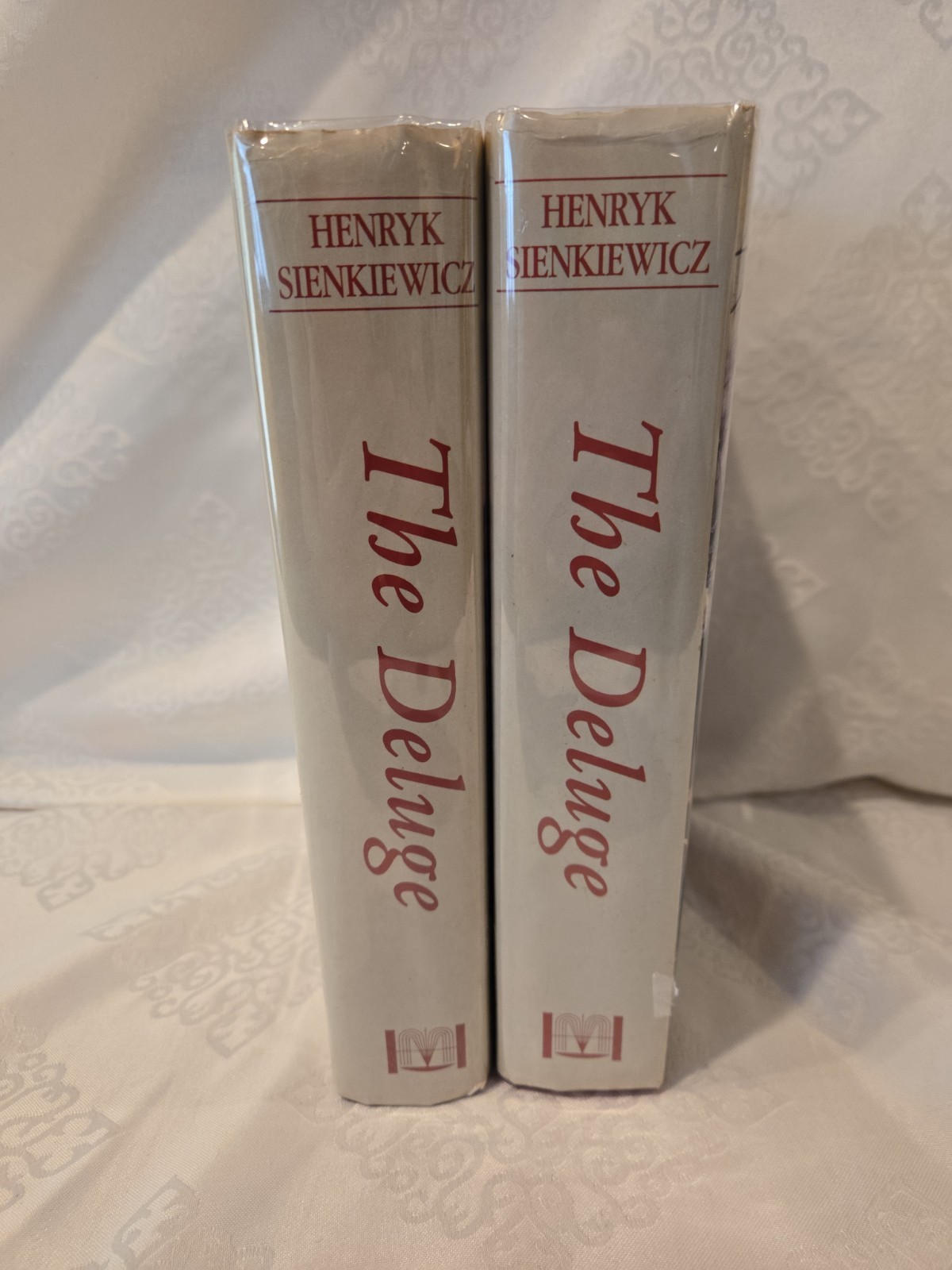The Deluge 2 Volumes (The Trilogy Book 2) by Henryk Sienkiewicz – FIRST Edition