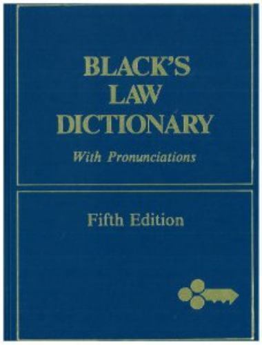 Black’s Law Dictionary: Definitions of the Terms and Phrases of American and Eng