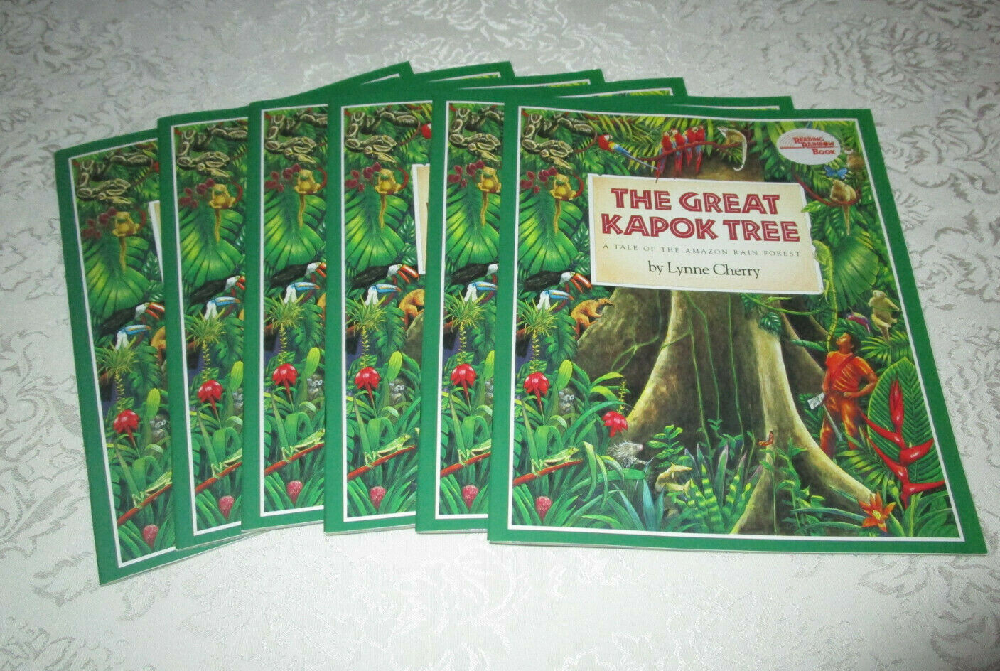 The Great Kapok Tree Lynne Cherry (Set of 6, Level R, DRA 40 ) New Paperbacks