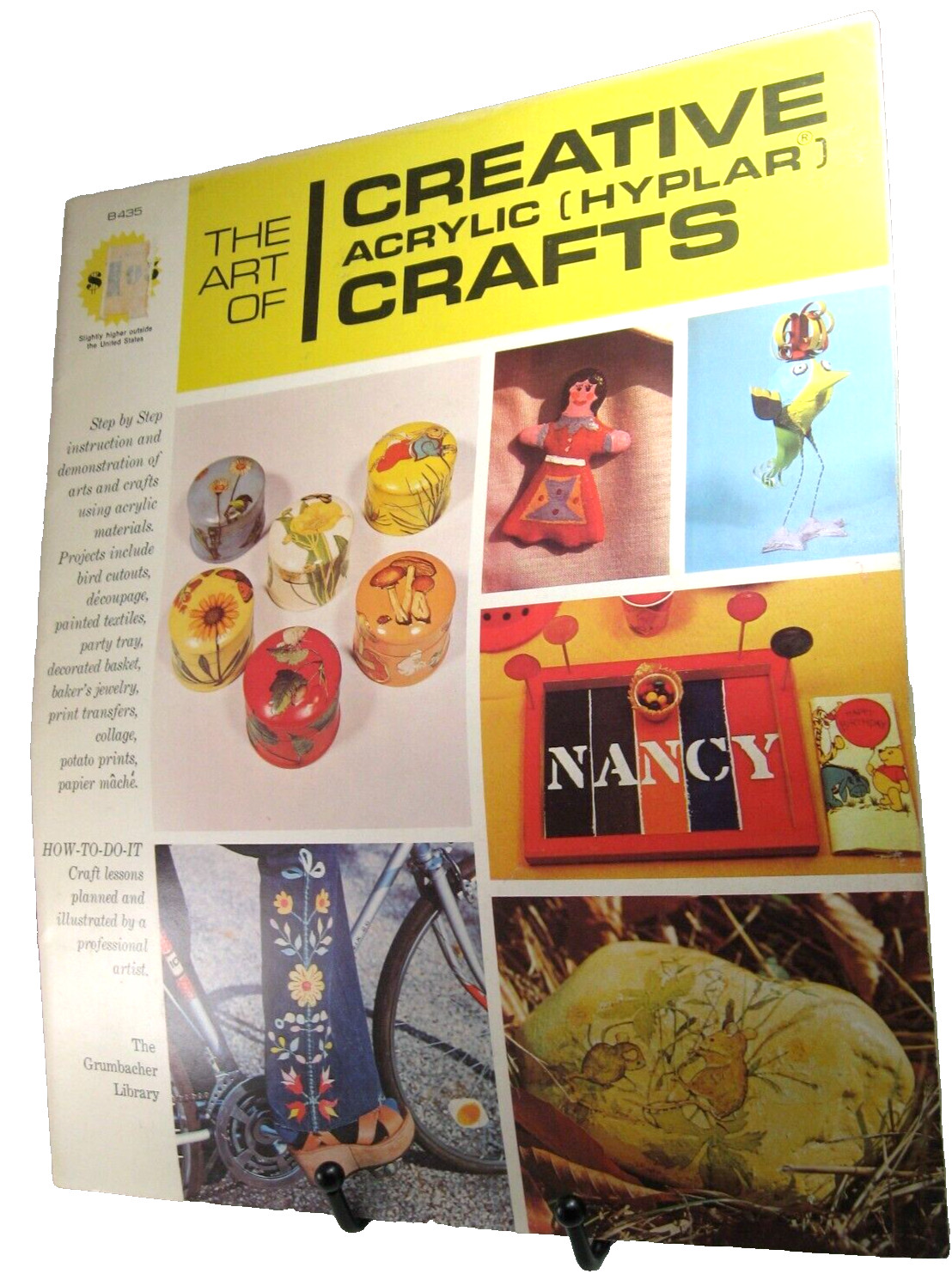 Grumbacher Library The Art of Painting Creative Crafts Acrylic Hyplar B435 1976