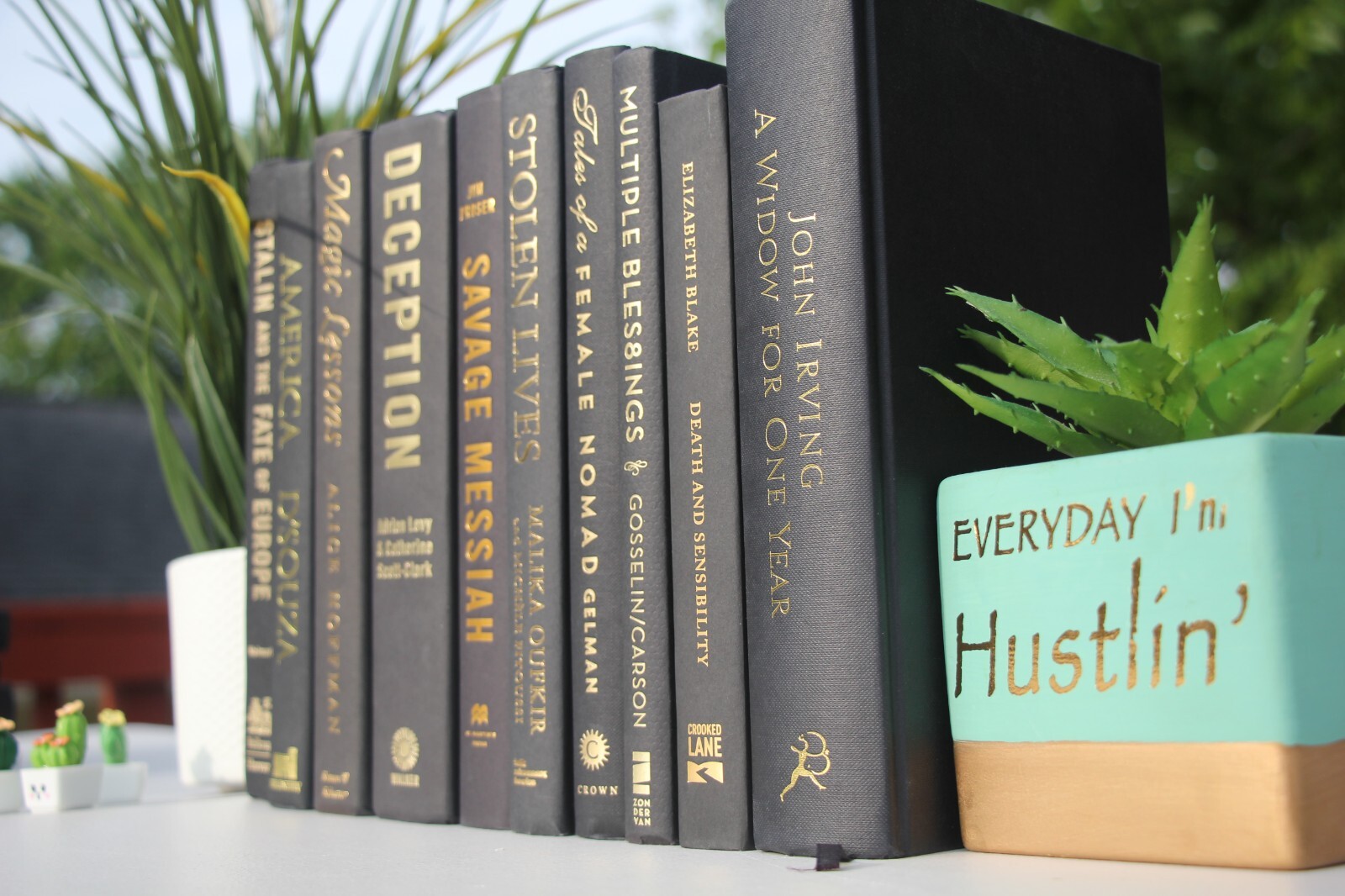 Stack of 6 colorful books for Decoration | Book Decor| Decorative Book set.
