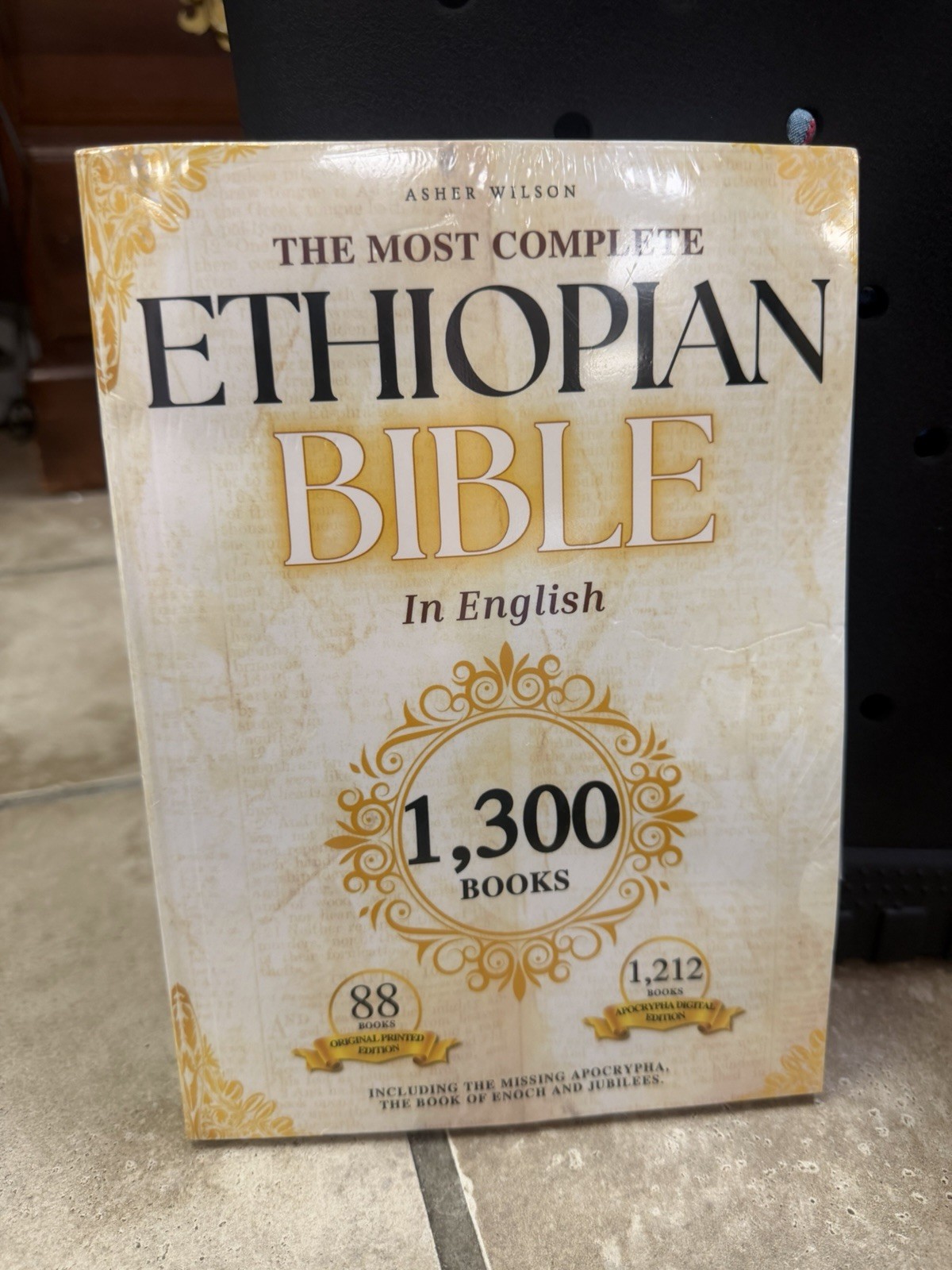 The Most Complete Ethiopian Bible in English 1300 Books Enoch Jubilees SEALED