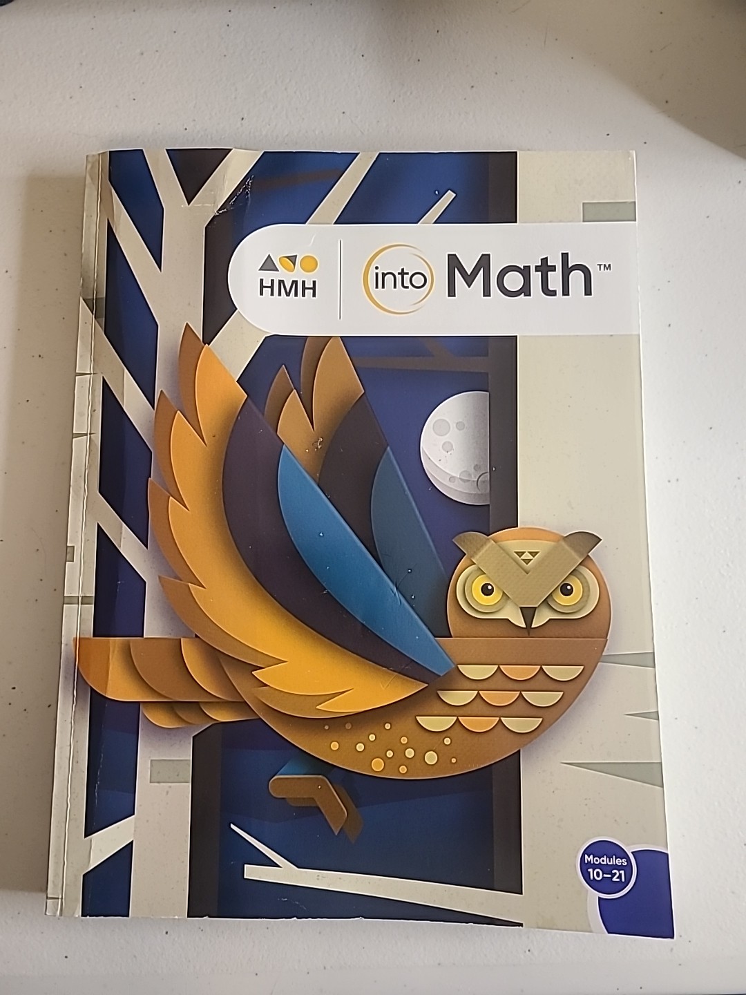 HMH: into Math Student workbook Grade 4, Modules 10 – 21 – Paperback – GOOD