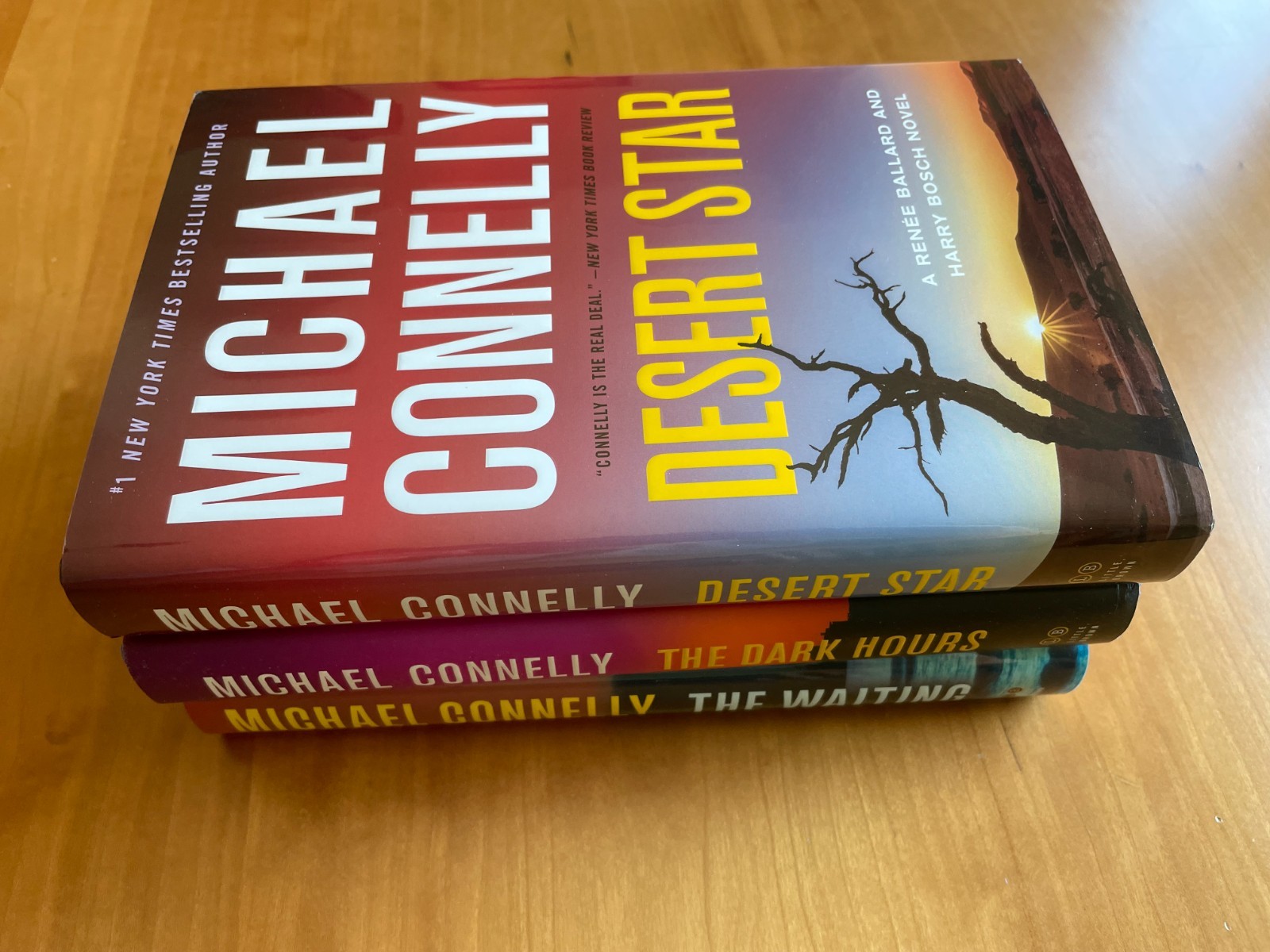 Michael Connelly – Renee Ballard Harry Bosch Lot of 3 Signed First Editions
