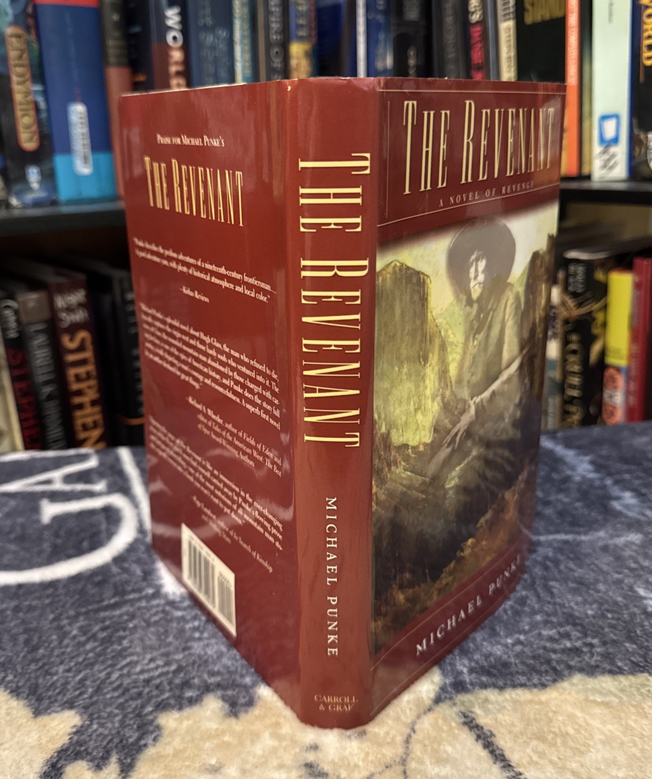 The Revenant – Michael Punke (2002, Hardcover) First Edition/1st Print, VG, HCDJ