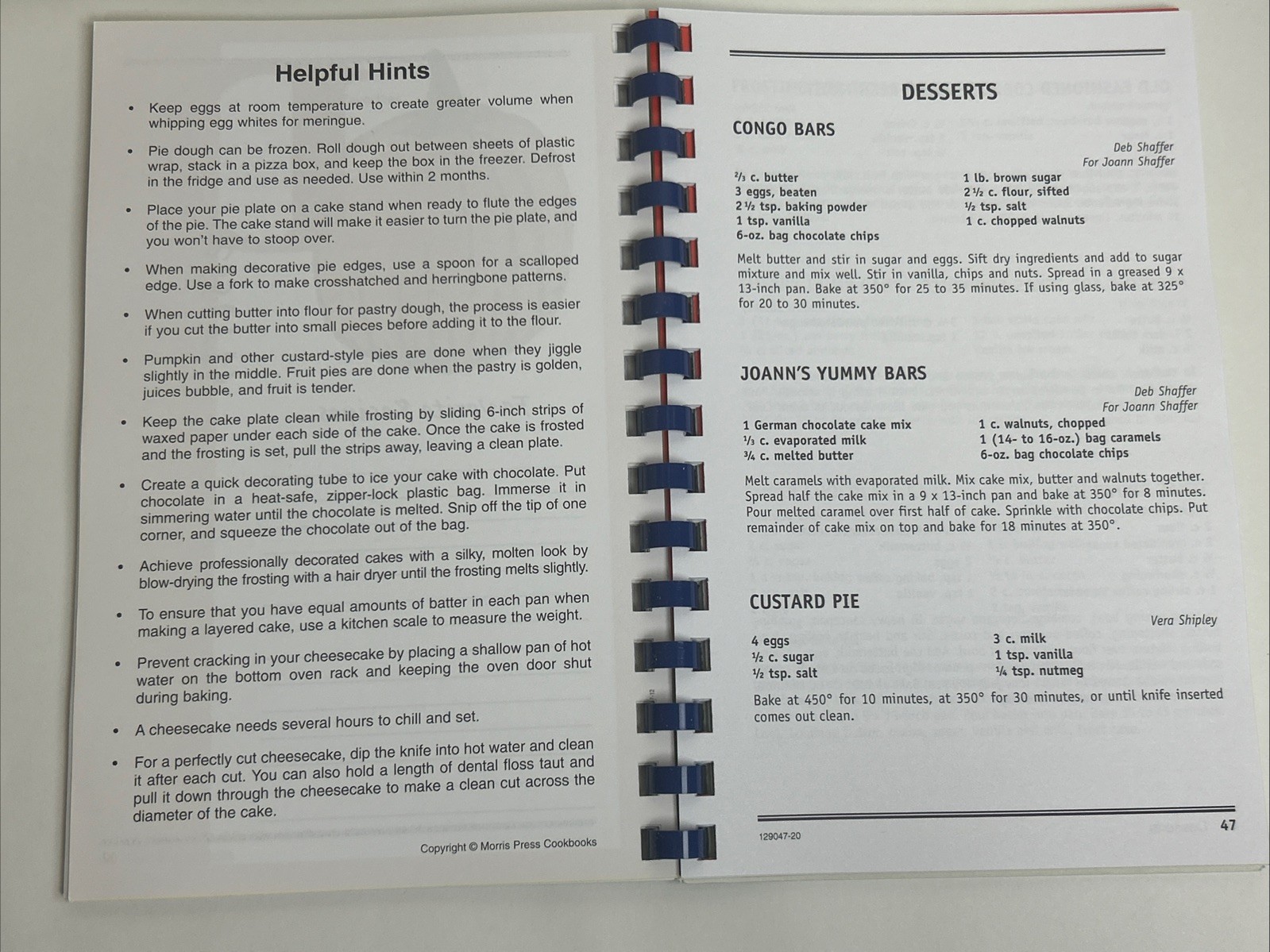Feast of Goodness Cookbook Advent Lutheran Church 2020 Morris Press (c1)