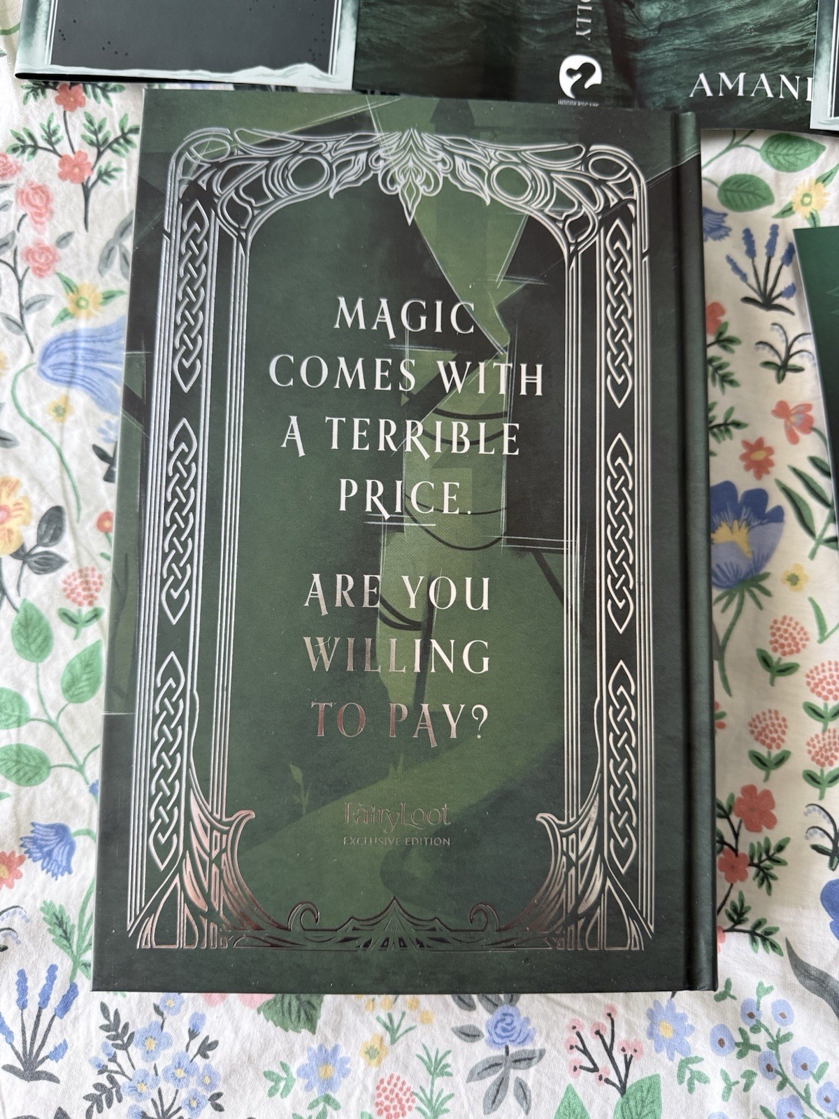Fairyloot The Lure of Wolves and Whispers by Amanda Connolly Special Edition