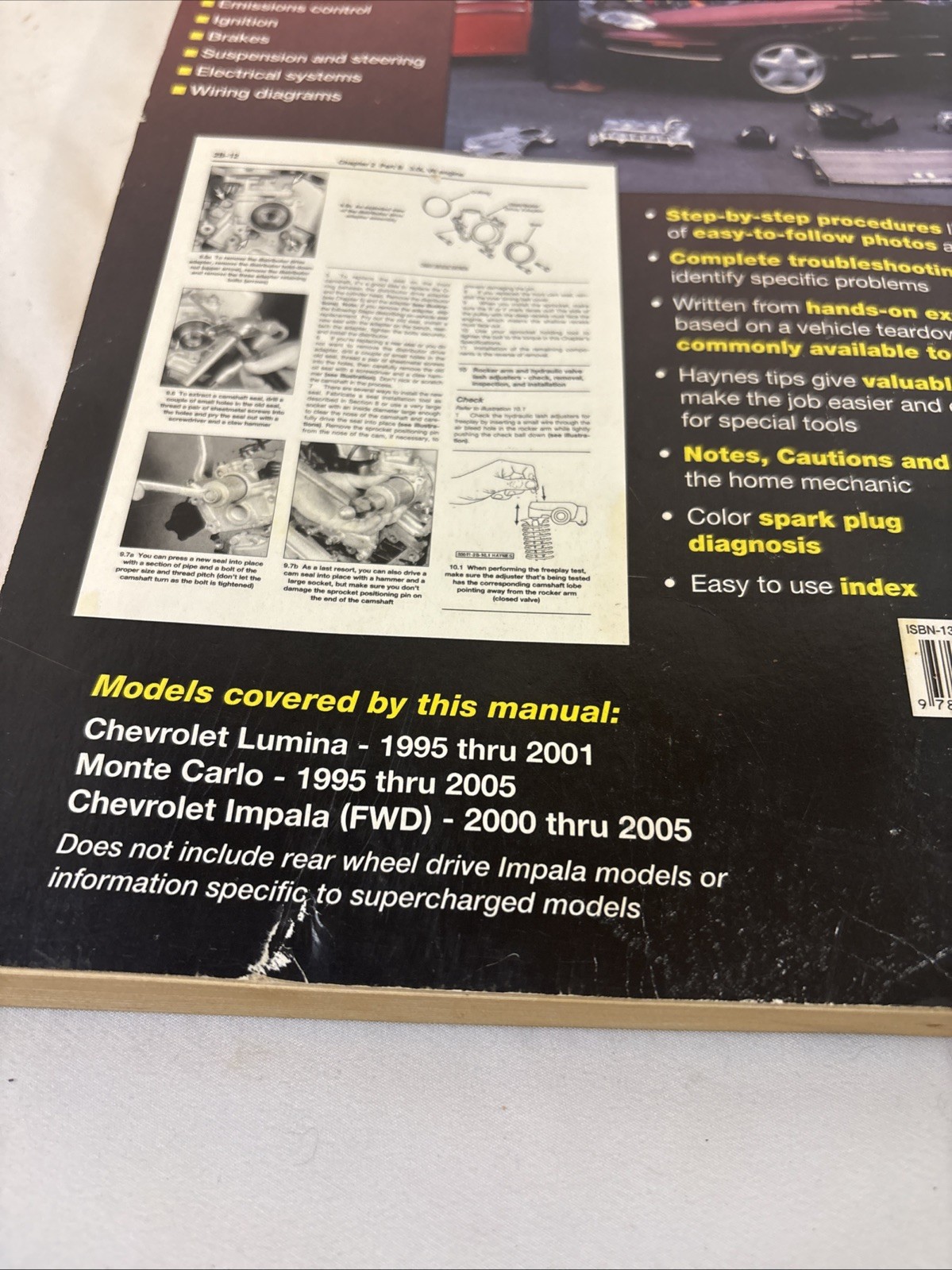 Haynes Automotive Repair Manual Ser.: Haynes Chevrolet Lumina,Monte Carlo and Im