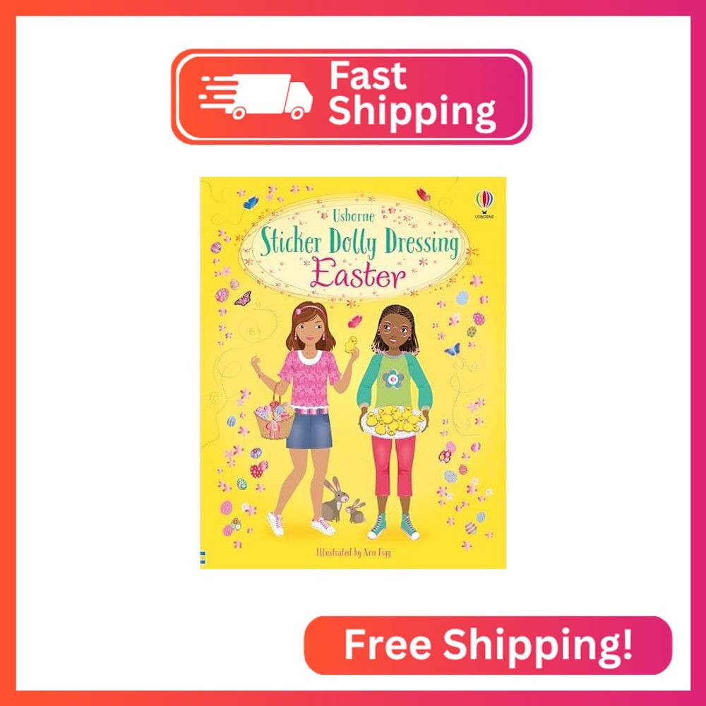 Sticker Dolly Dressing Easter: An Easter And Springtime Book For Kids – A Fun In