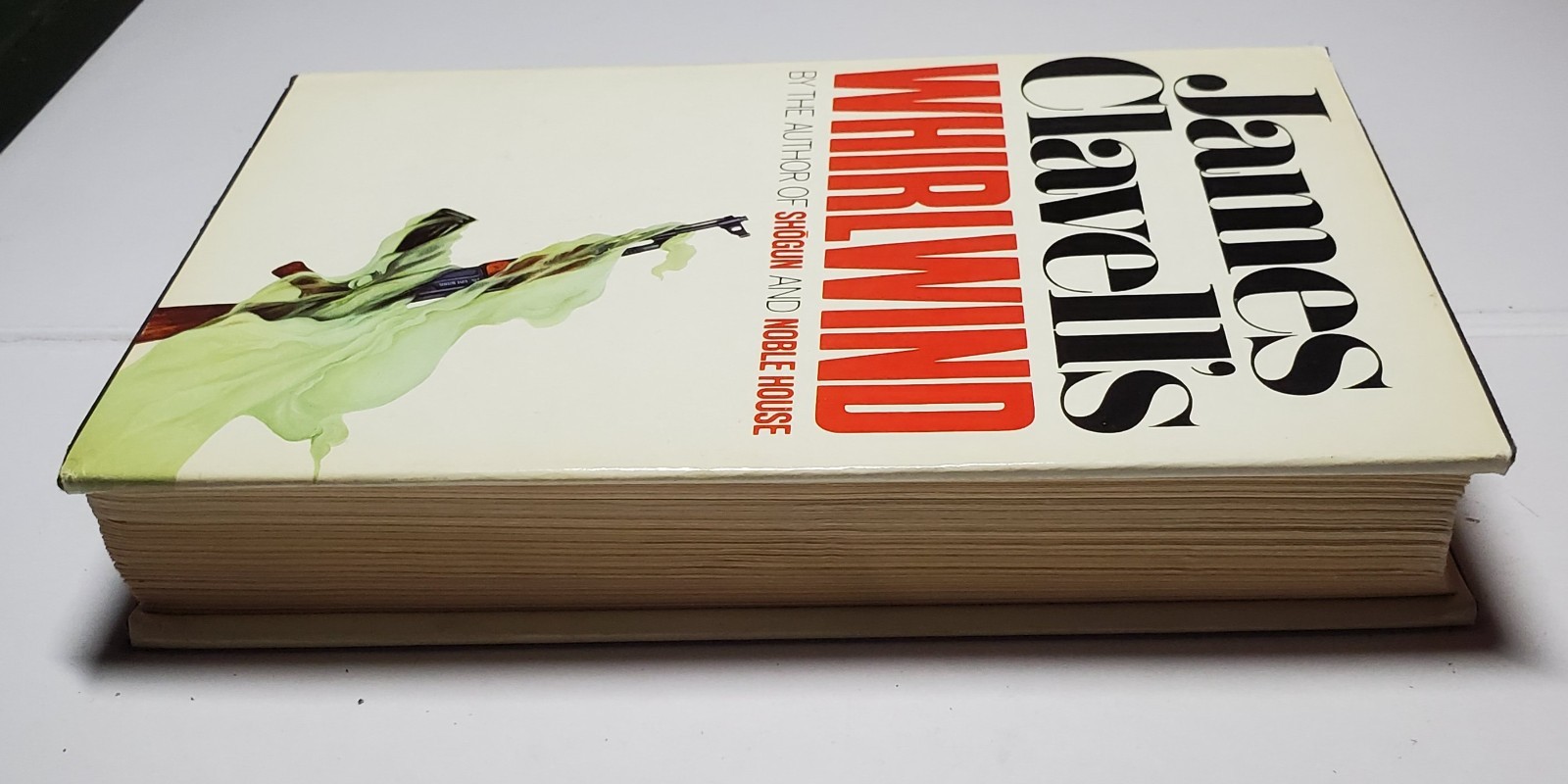 James Clavell Whirlwind– 2 Volume Set (1986 BCE Hardcovers w/Dust Jackets)
