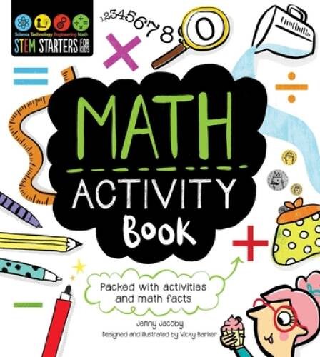 STEM Starters for Kids Math Activity Book – Paperback By Jacoby, Jenny – GOOD
