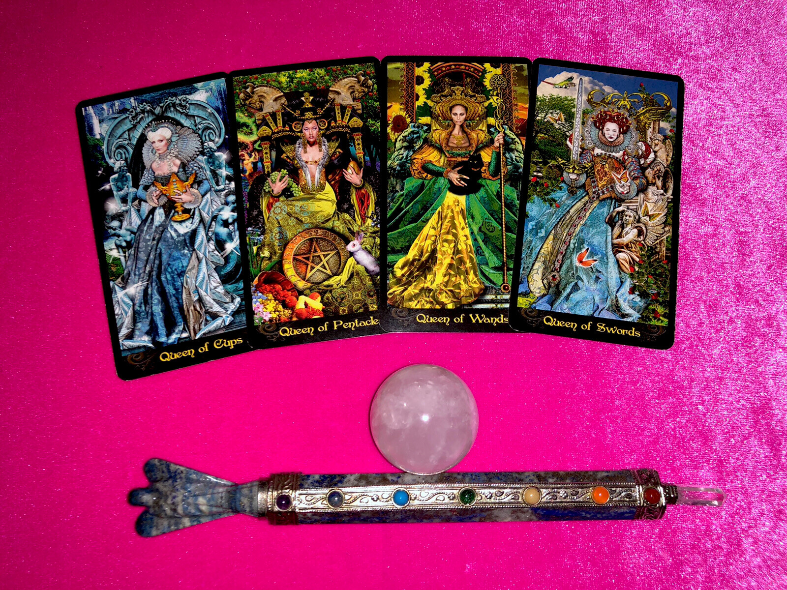 Tarot Illuminati Deck by Erik C. Dunne and Kim Huggens (2017, Cards,Flash Cards)