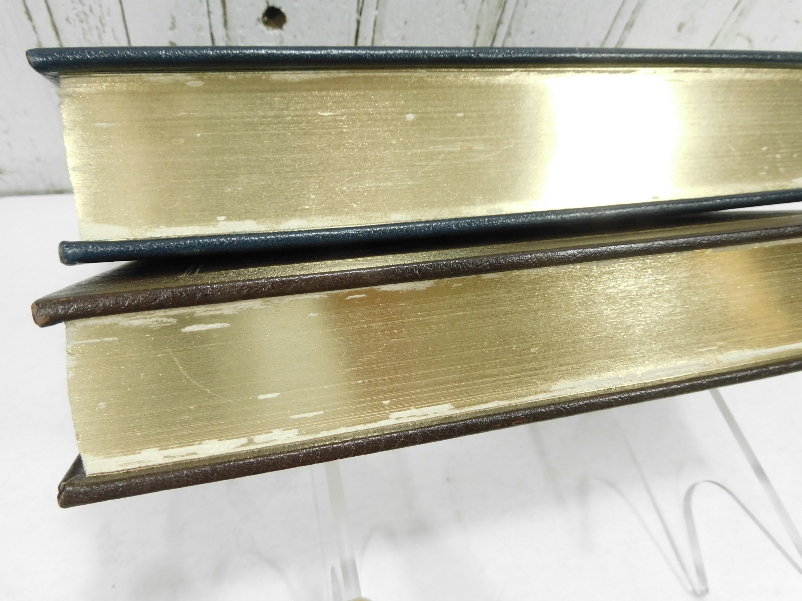 9 Easton Press Classic Books ~ Leather Bound Gold Gilt Crisp