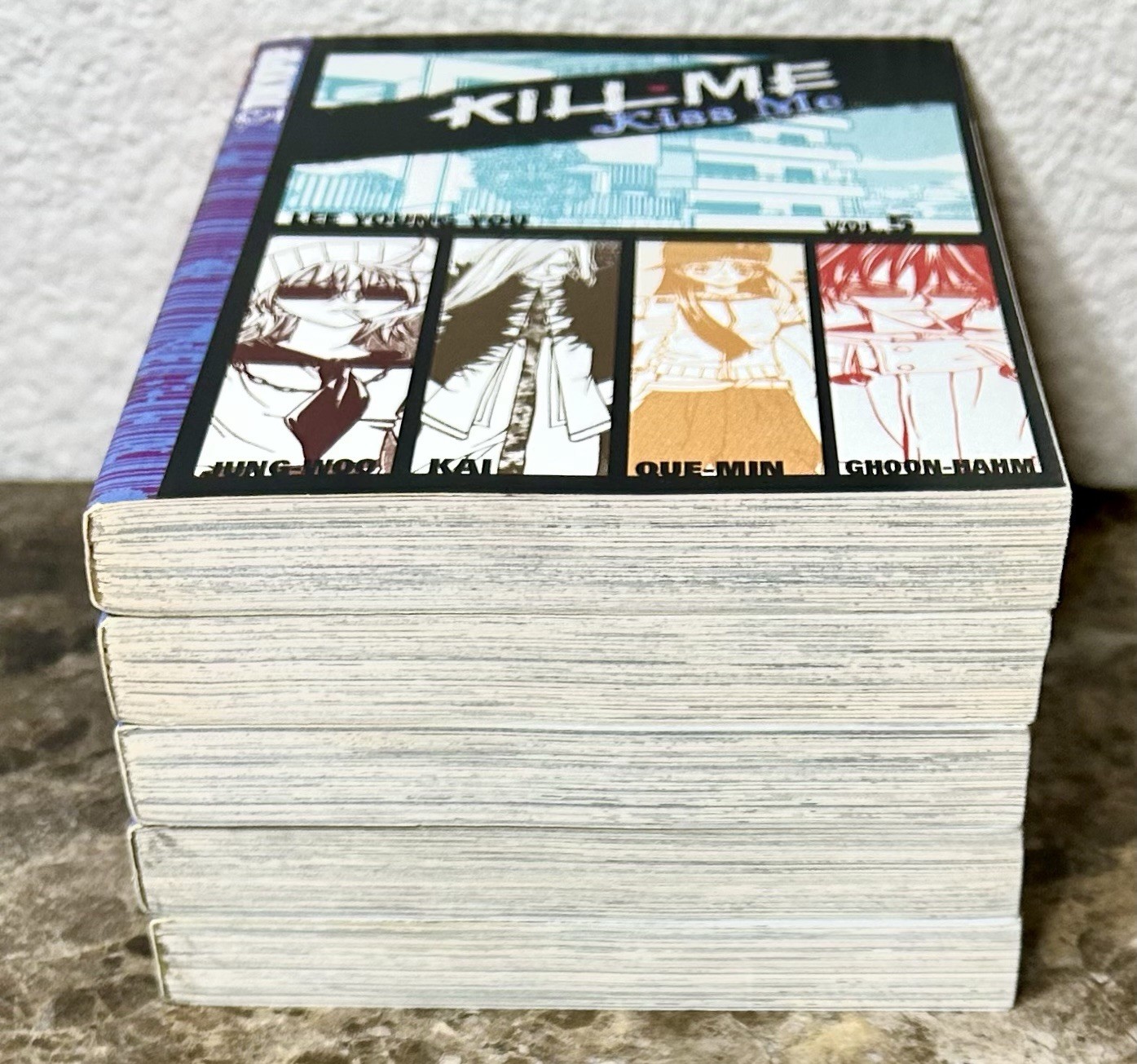 Kill Me Kiss Me Manga 1 2 3 4 5 Complete Set 1-5 1st Print TOKYOPOP Lee Young Yu