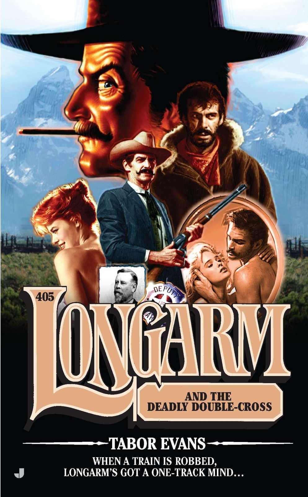 Longarm #405: Longarm and the Deadly Double-Cross – mass market paperback Ev…