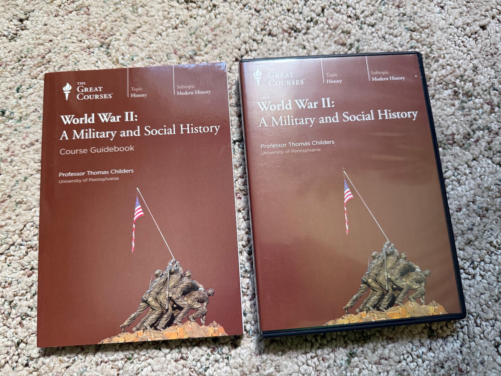 Great Courses: History WW 1 & 2, European, England, Irish & Celtic, Pompeii EUC