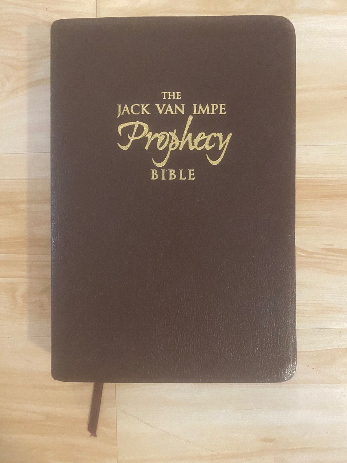 Jack Van Impe Prophecy Bible KJV Red Letter Edition Larger Font Limited Special