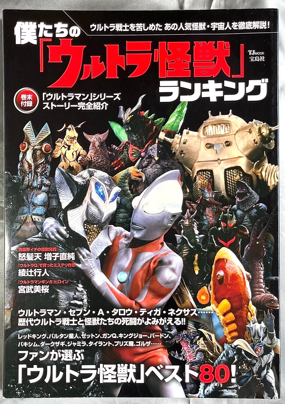 Ultraman Kaiju Popularity Ranking Encyclopedia Book Japan 111 Pages