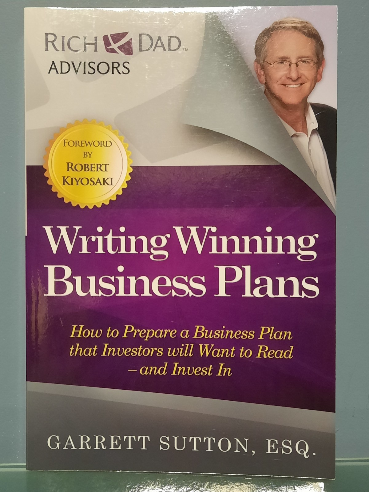 Writing Winning Business Plans by Garrett Sutton Rich Dad Series New Paperback
