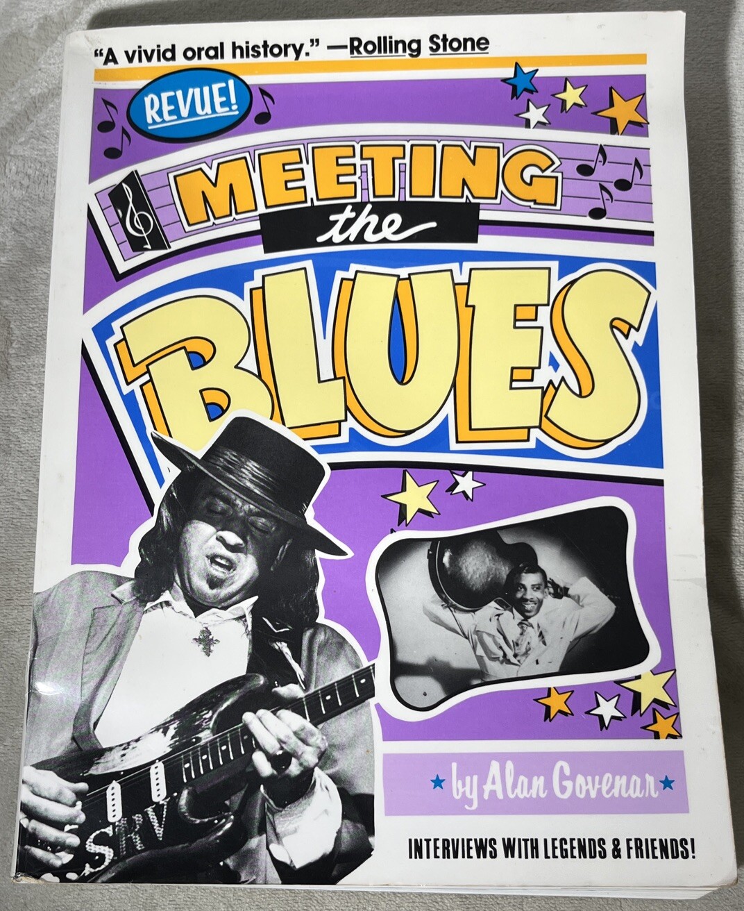 Meeting The Blues Alan Govenar Paperback Book 1988 Taylor