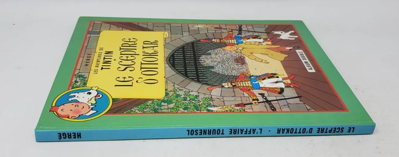 Les Adventures De Tintin Le Sceptre S’Ottokar & L’Affaire Tournesol HC 1975