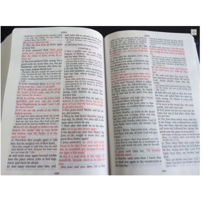 The Instant Reference Bible, Brand New, KJV, Dr. Everette Gaddy Blue Leathersoft