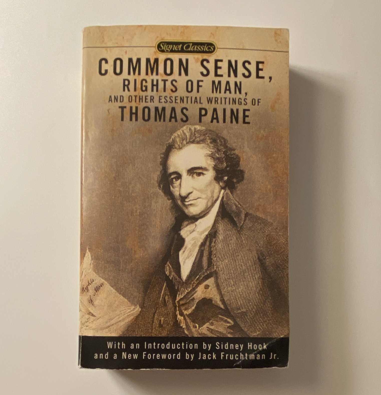 Signet Classics Common Sense Rights of Man & Other Essential Writings Paine PB