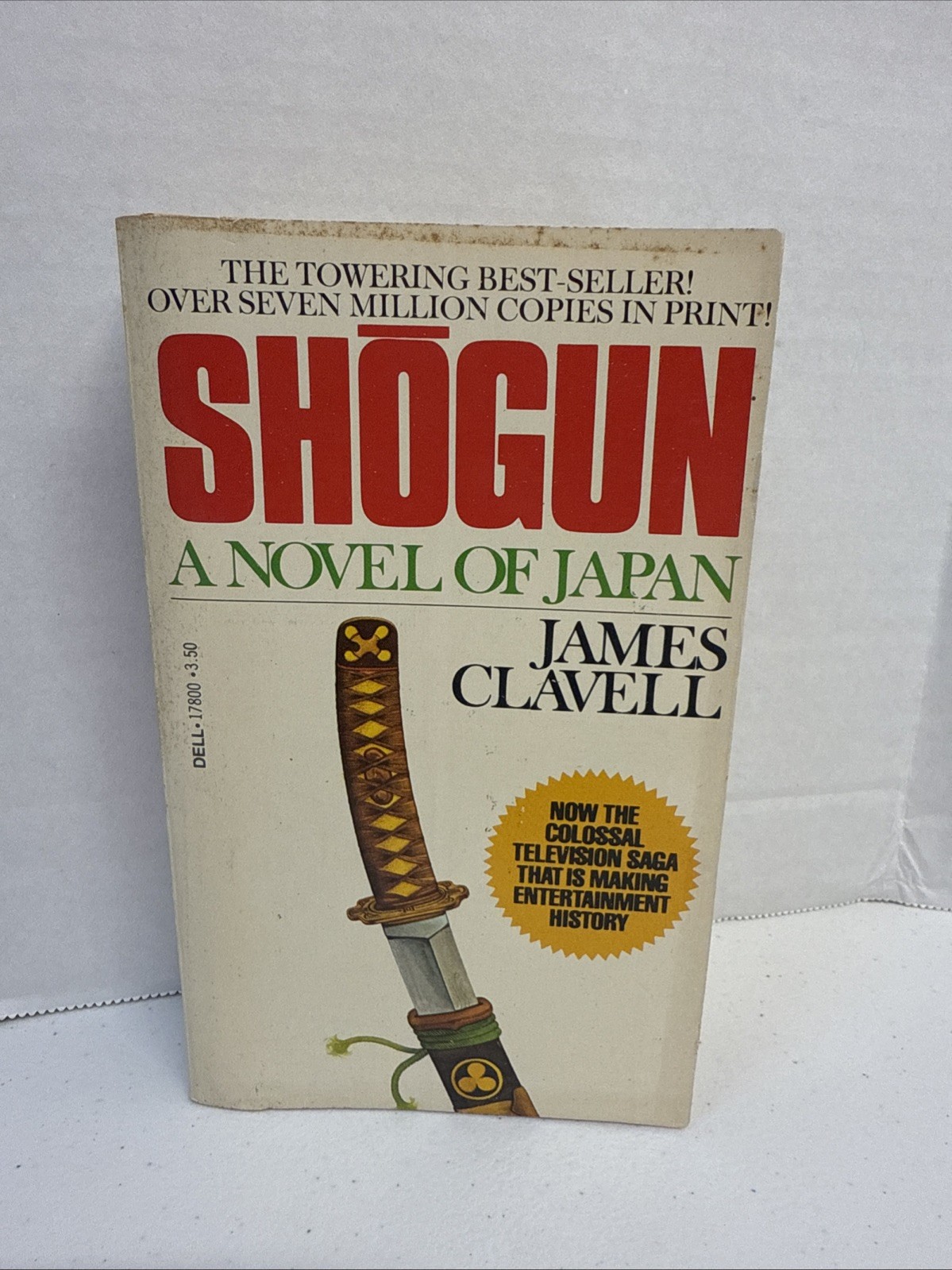 Shogun by James Clavell Vintage 1980 Paperback Novel Book