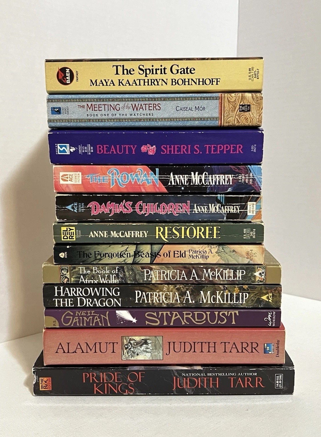 Romantic Fantasy Lot Patricia A McKillip Sheri S Tepper Judith Tarr Stardust