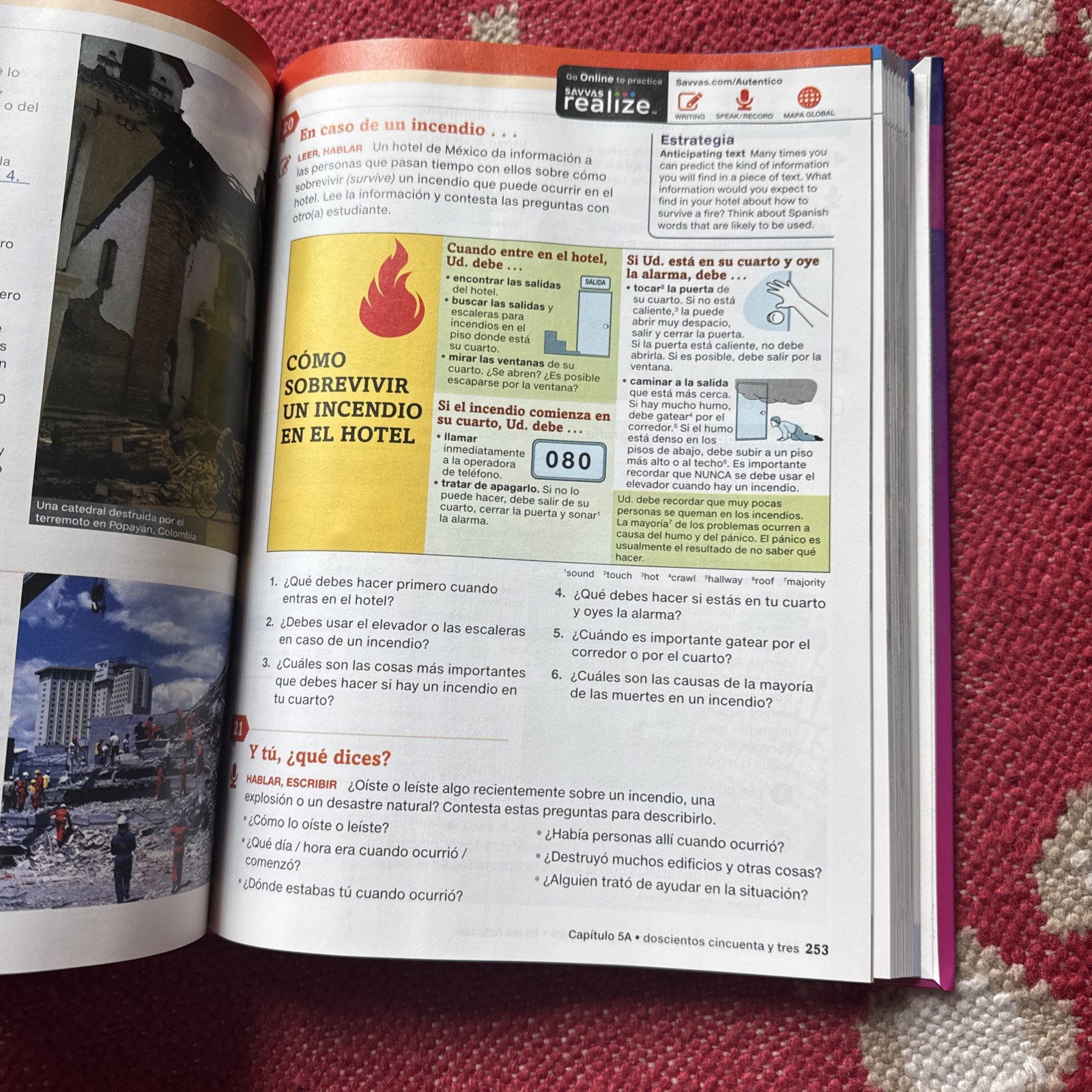AUTENTICO 2018 STUDENT EDITION LEVEL 2 GRADE 6/12 By Savvas Learning Co